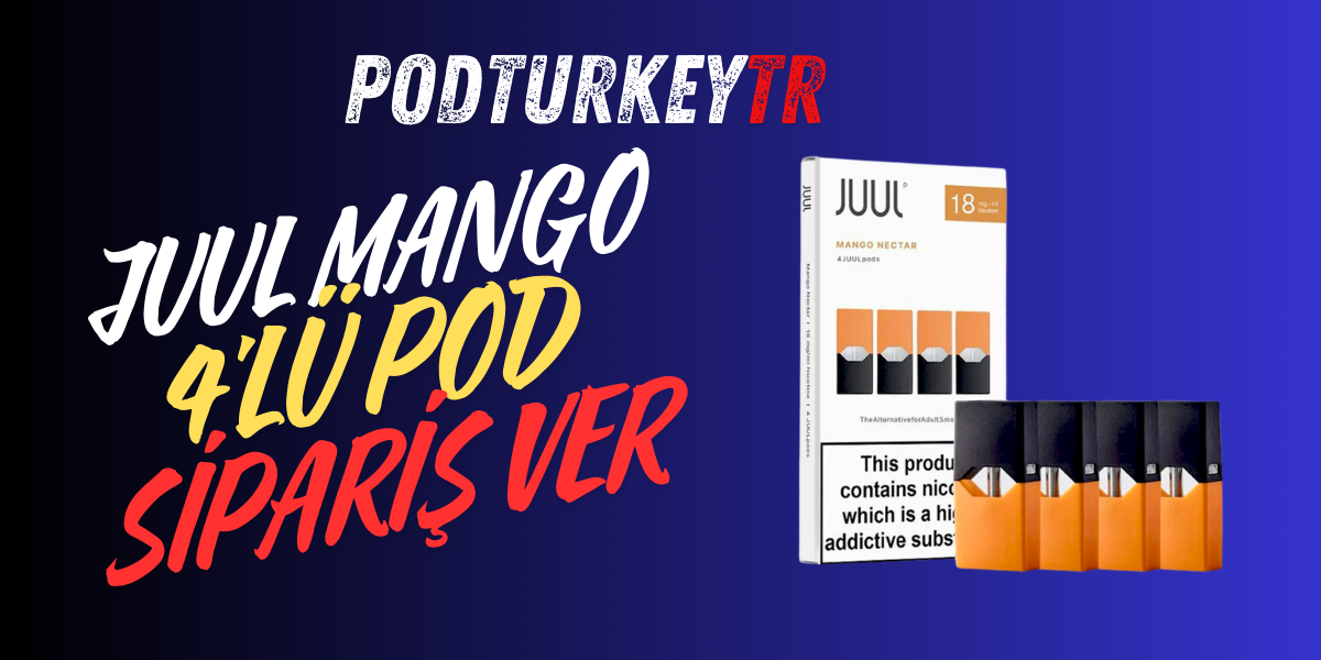 JUUL mango 4 LÜ POD SİPARİŞ VER - podturkeytr