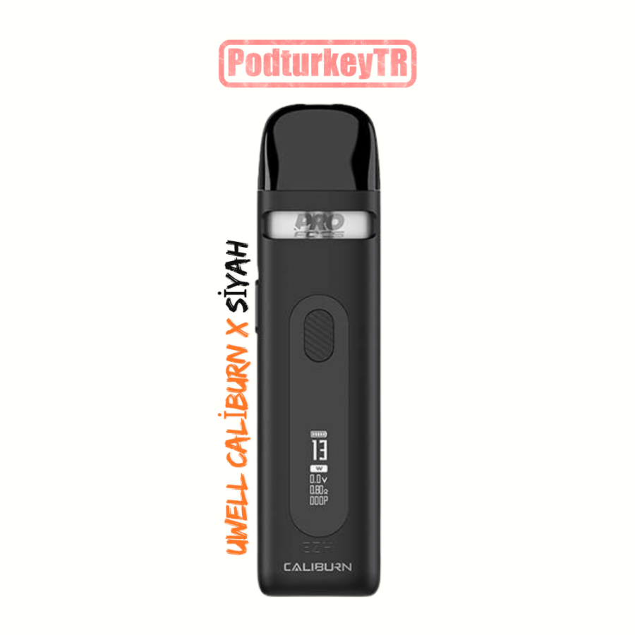 uwell-caliburn-x-pod-kit-black-kapıda ödeme sipariş ver- podturkeytr