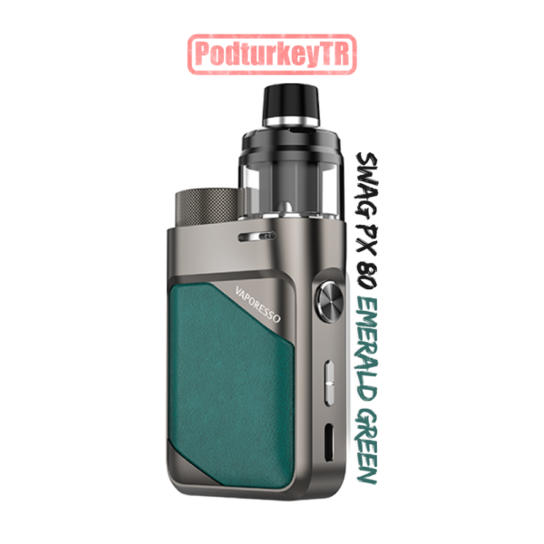 vaporesso swag px80-emerald-green- pod kit- kapıda ödeme sipariş ver - podturkeytr