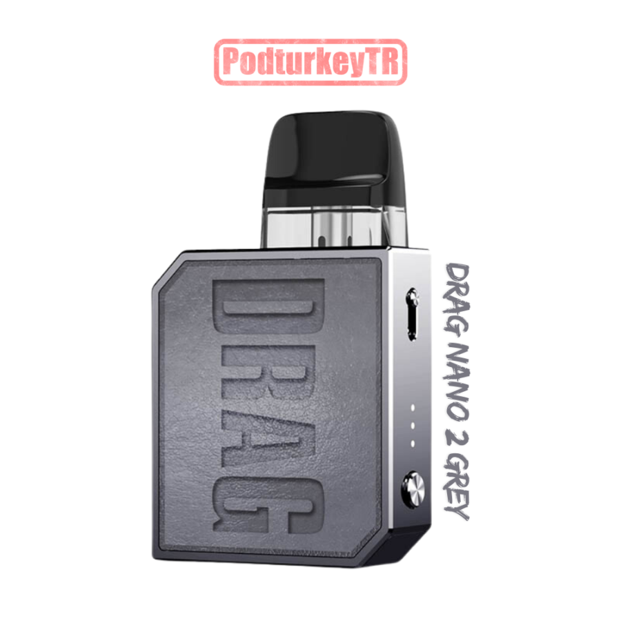 voopoo drag nano 2 grey-pod kit - kapıda ödeme sipariş ver - podturkeytr