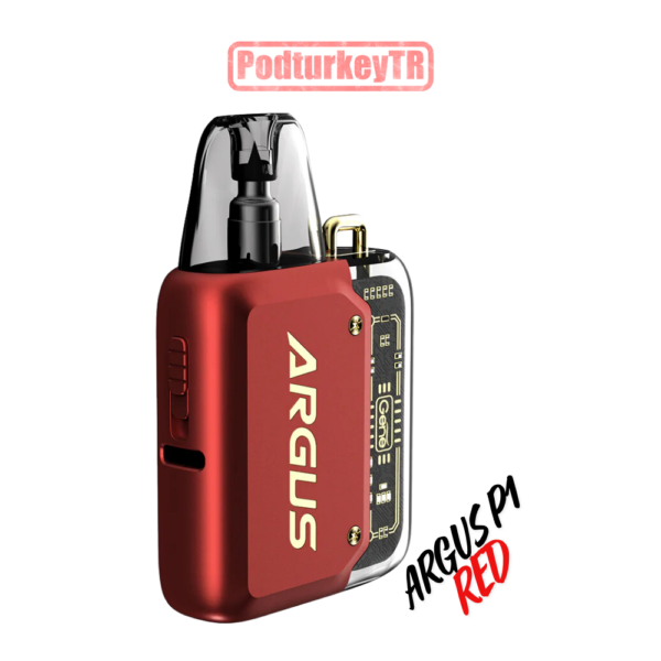 Voopoo Argus P1 red Pod Cihaz Kapıda ödeme Seçeneği İle Podturkeytr stoklarında