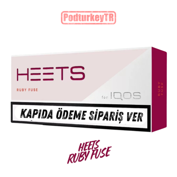 Heets ruby fuse kırmızı paket kapıda ödeme imkanı ile sipariş ver - PodturkeyTR