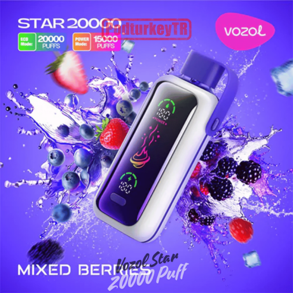 Vozol Star 20000 Puff - Görsel 3